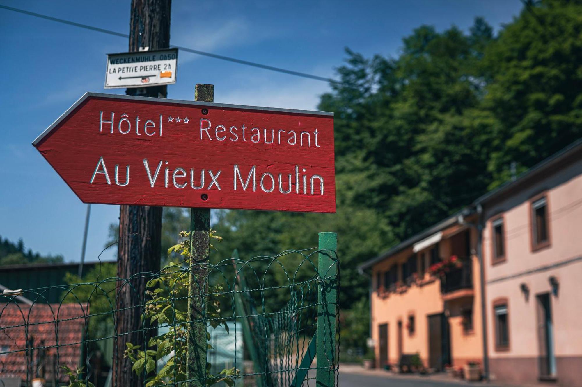 Hotel Au Vieux Moulin Грофталь Экстерьер фото
